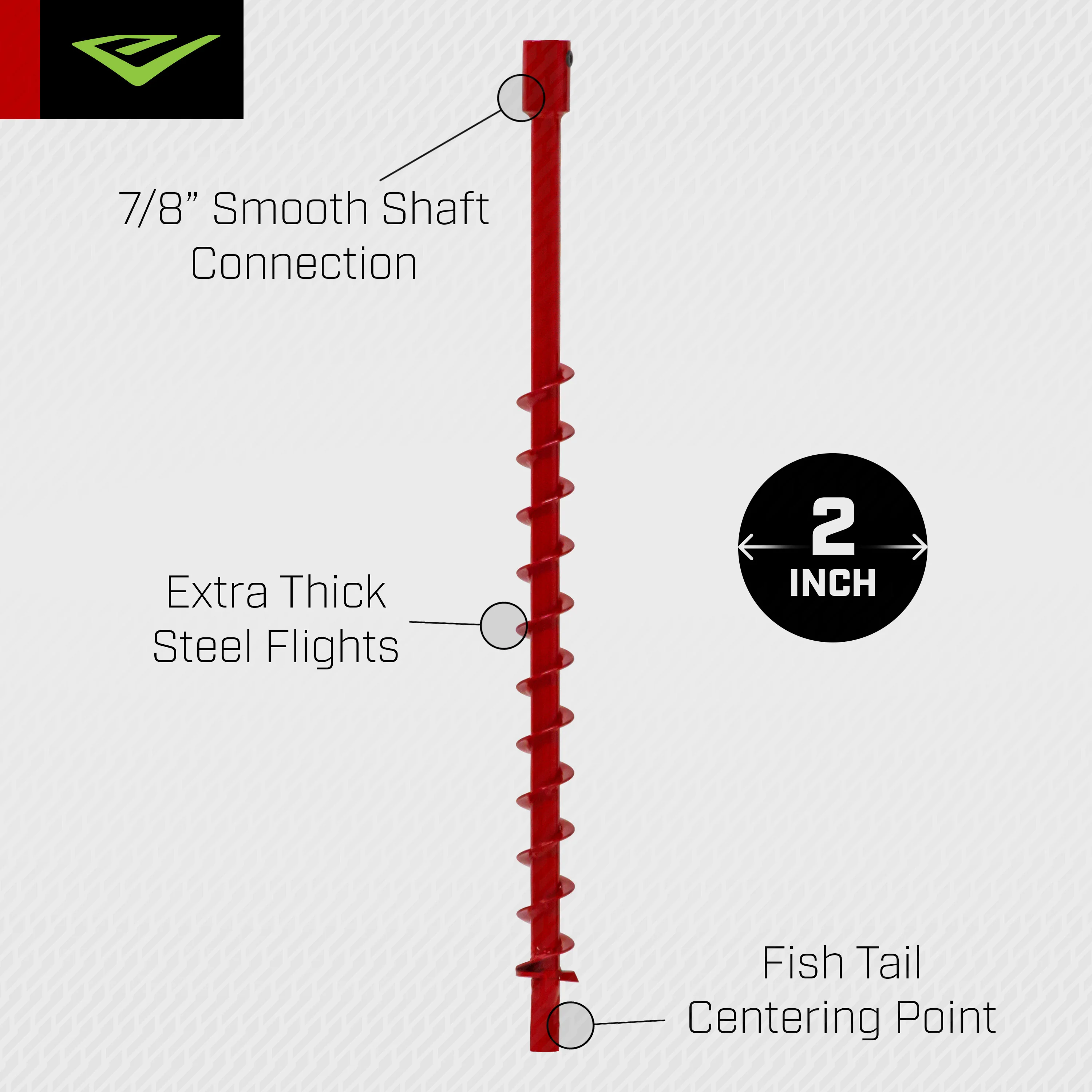 2" Earth Auger Bit (EA2F) - Image 3