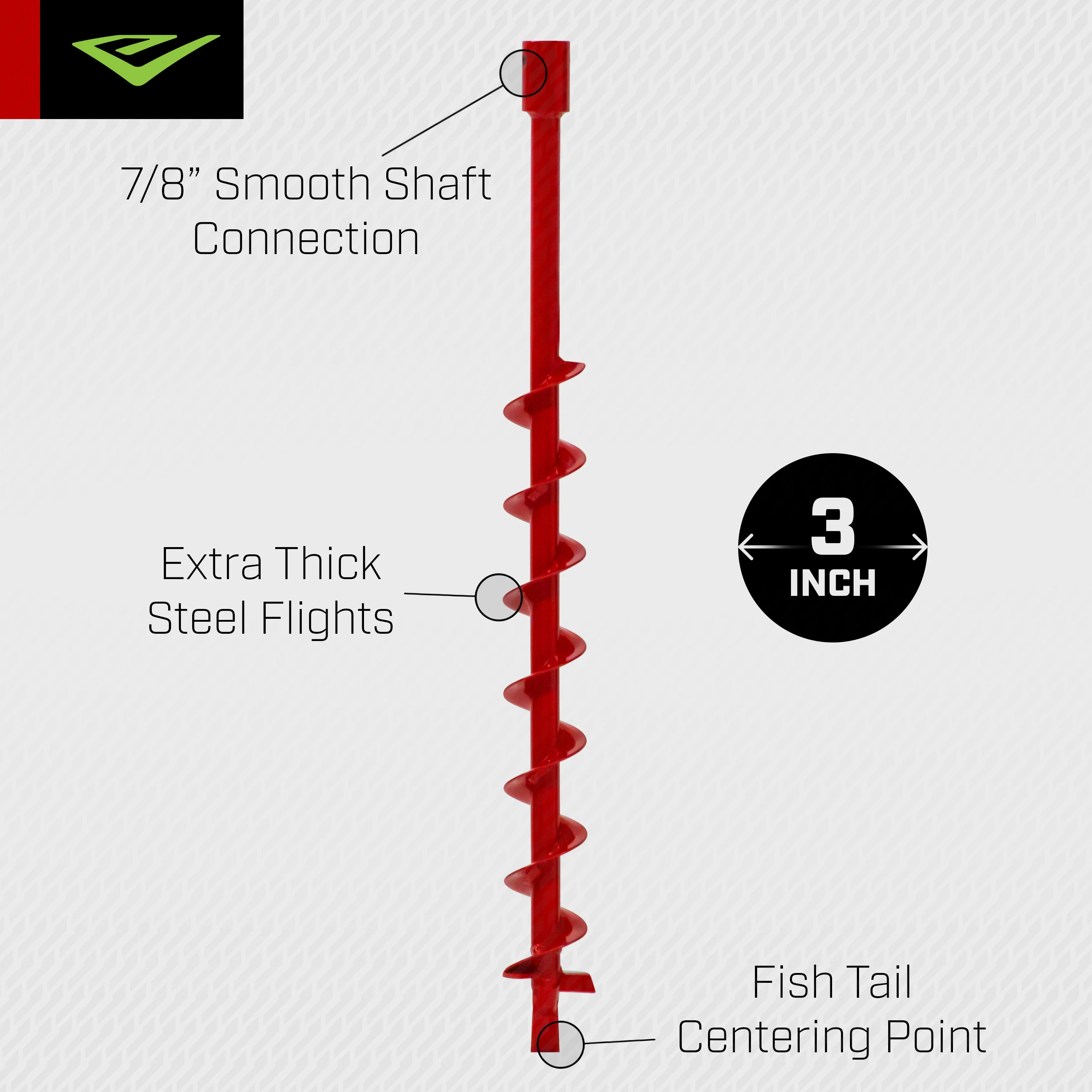 3" Earth Auger Bit (EA3F) - Image 3