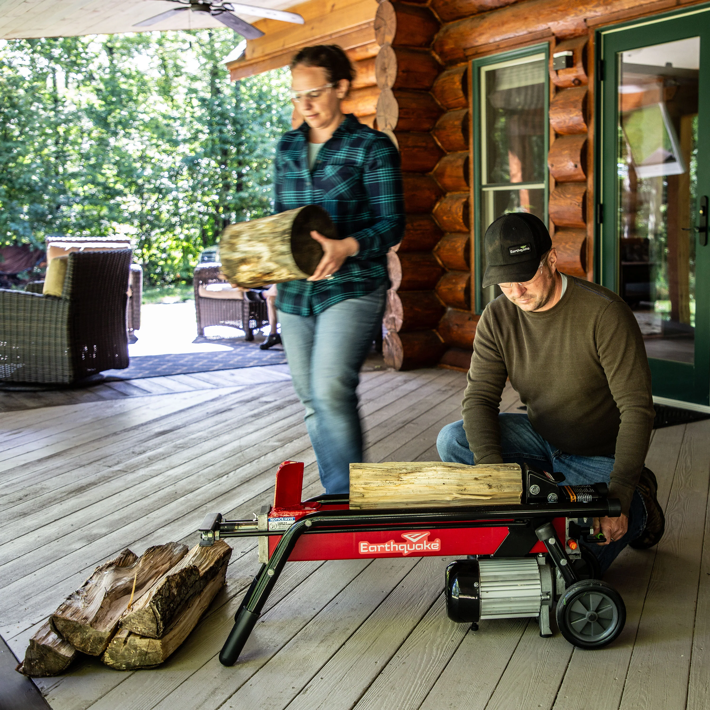 5-Ton Electric Log Splitter (43715) - Image 3