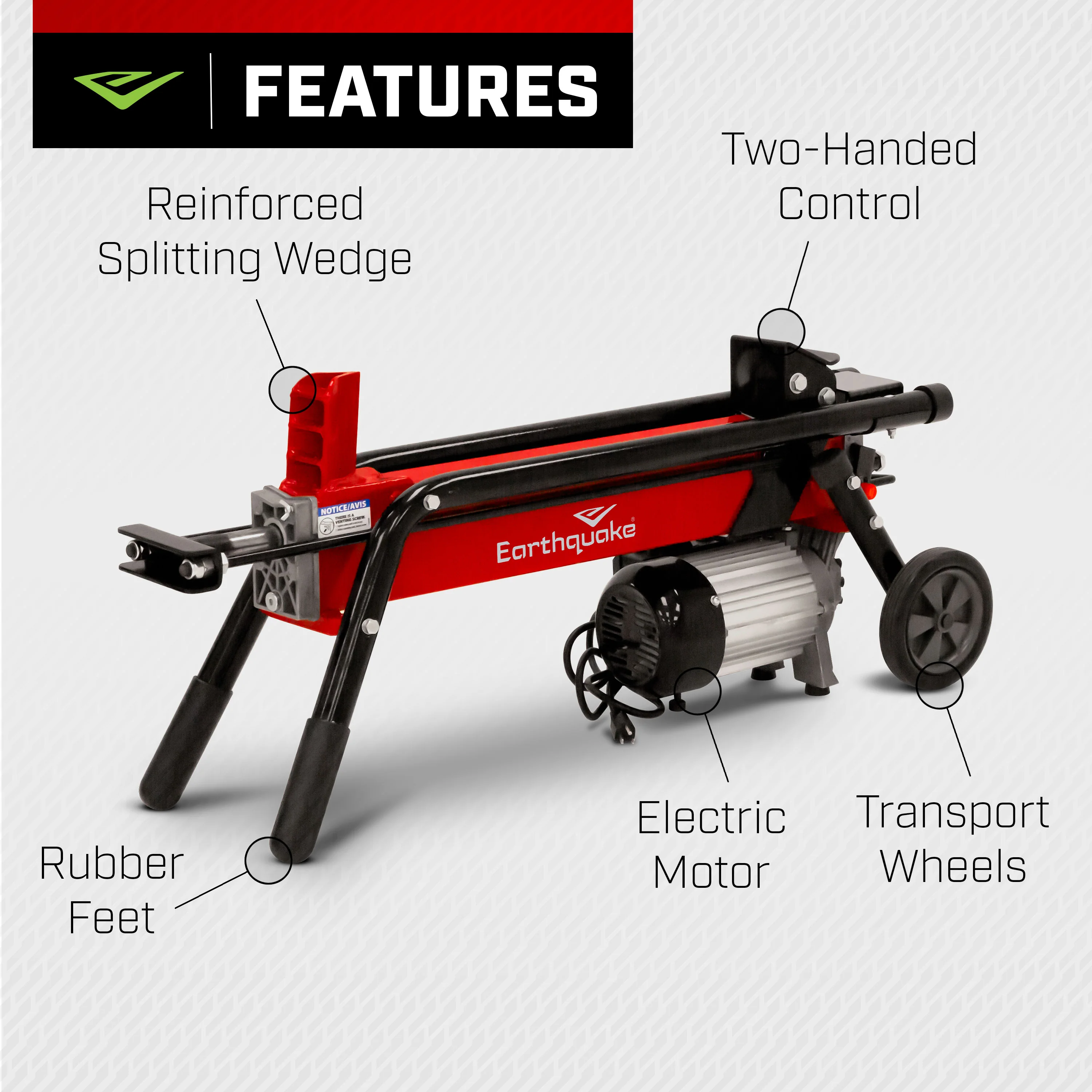 5-Ton Electric Log Splitter (43715) - Image 4
