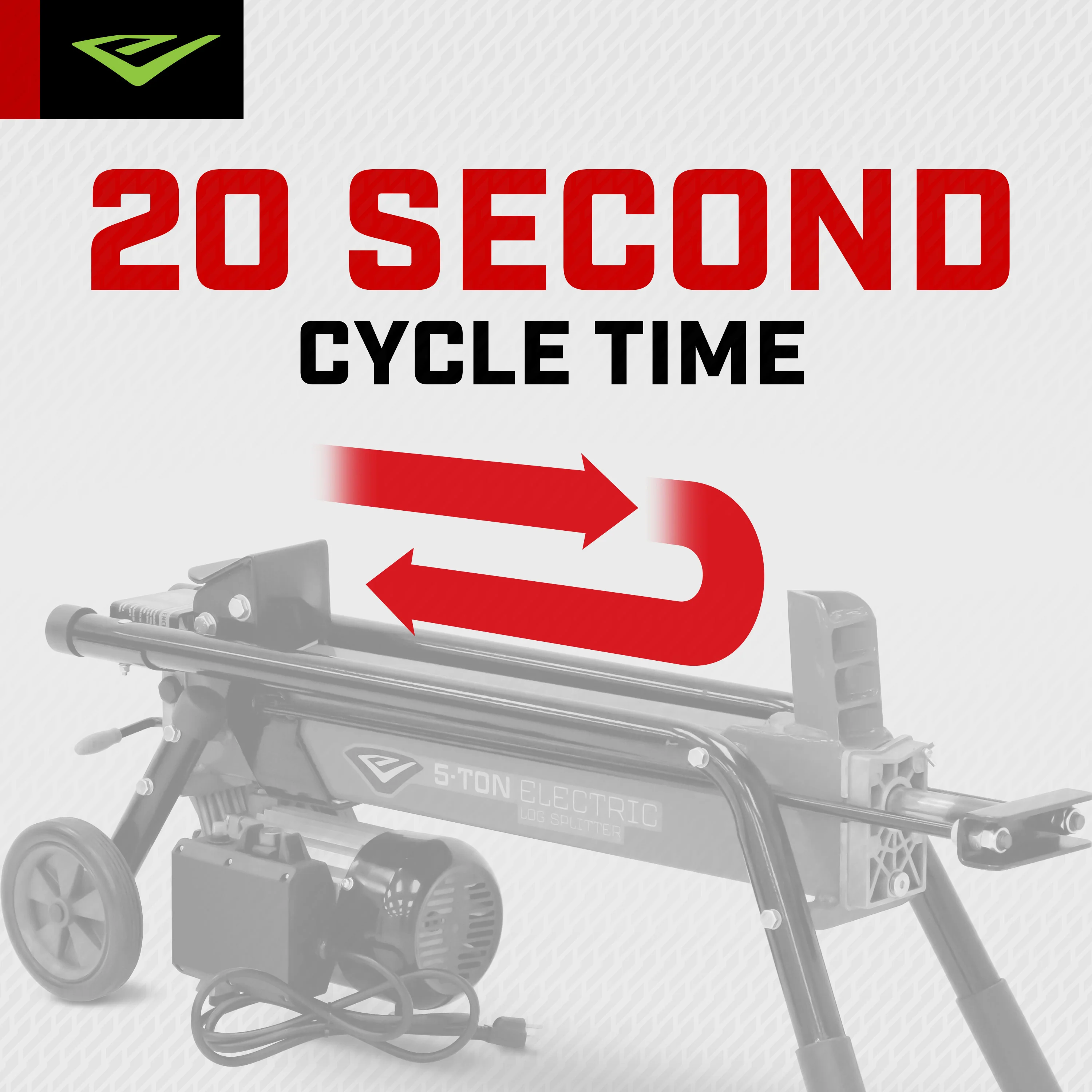 5-Ton Electric Log Splitter (43715) - Image 7