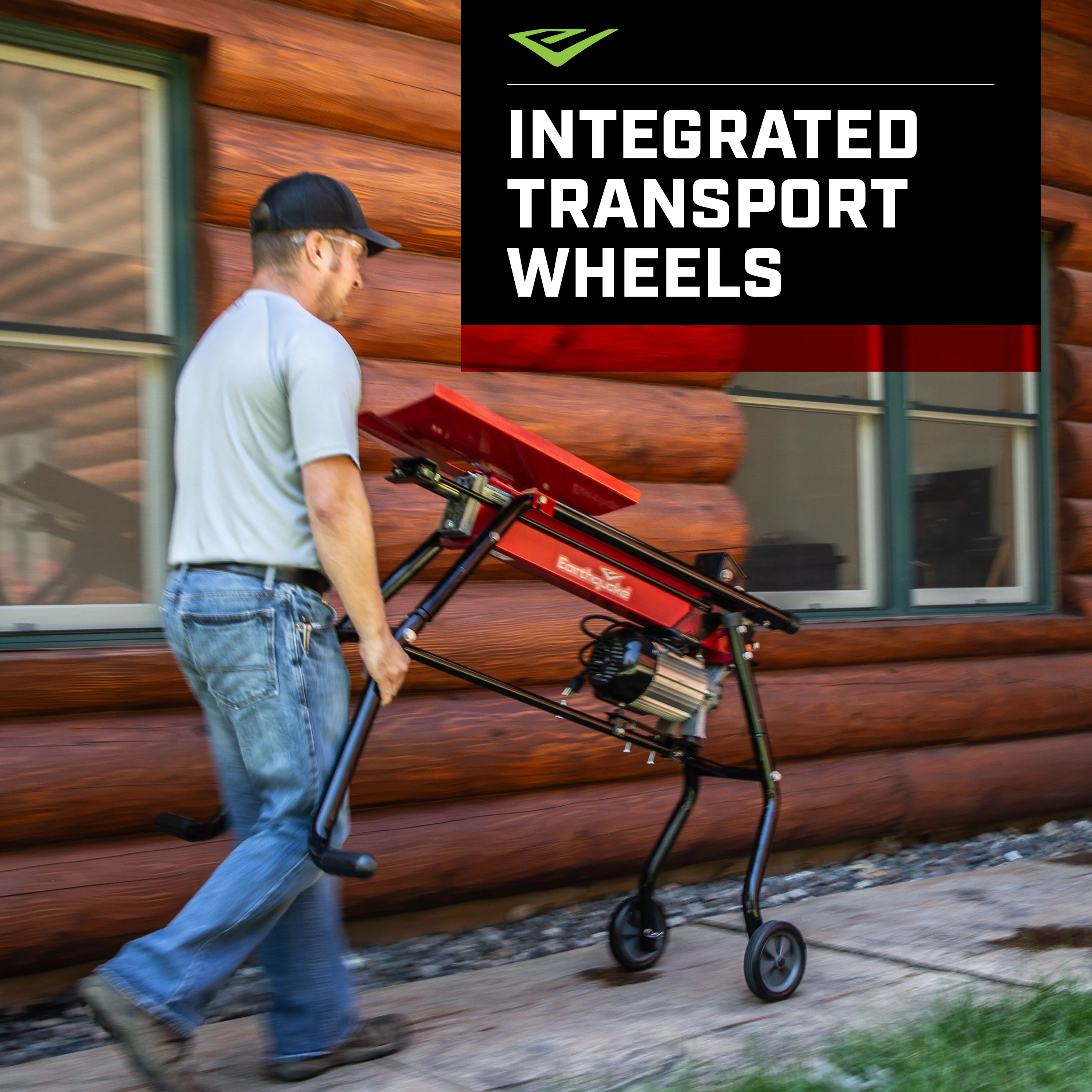 5-Ton Electric Log Splitter w/Stand (44099) - Image 9