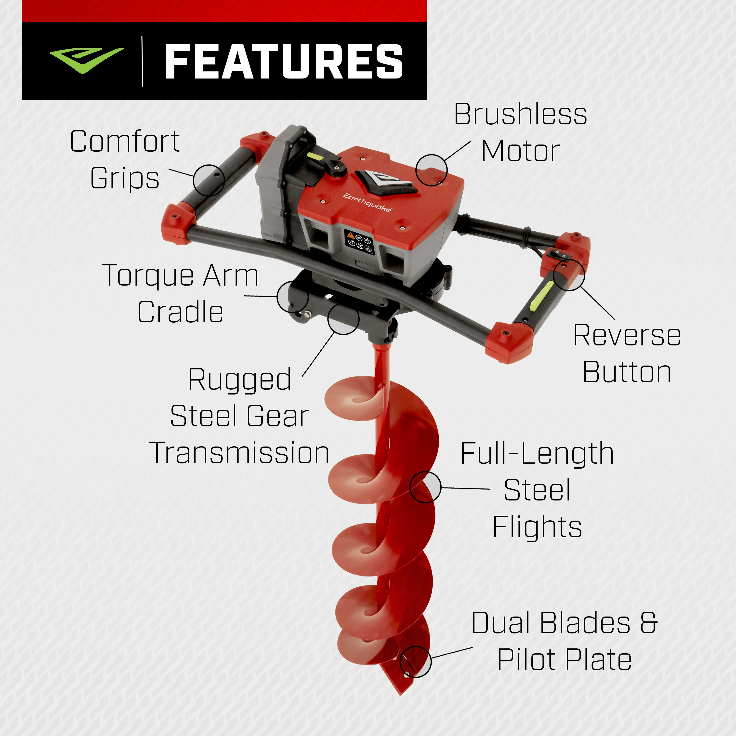 60V Earth Auger Combo - 8" (44977) - Image 4