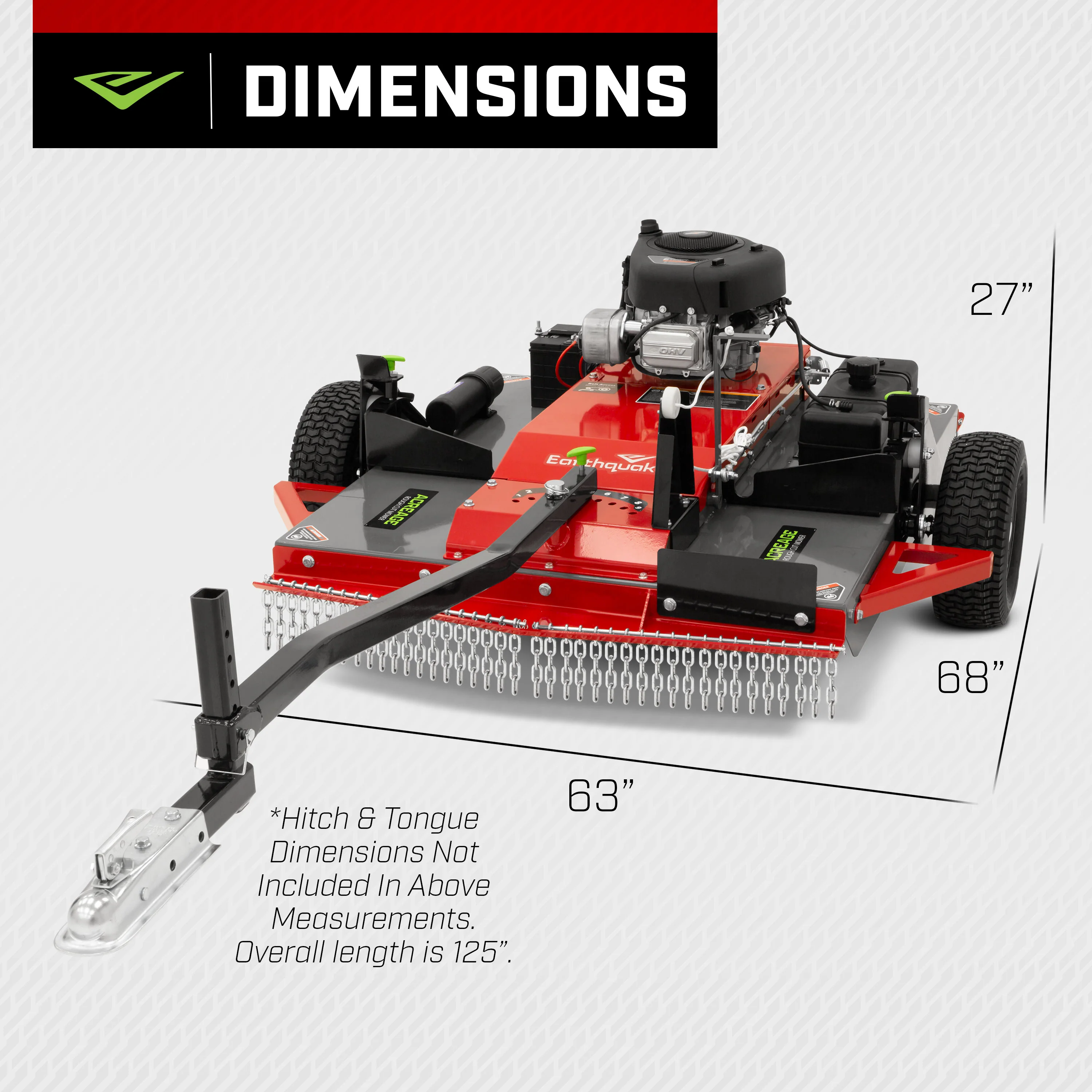 Acreage™ Tow-Behind Rough Cut Mower (42795) - Image 5