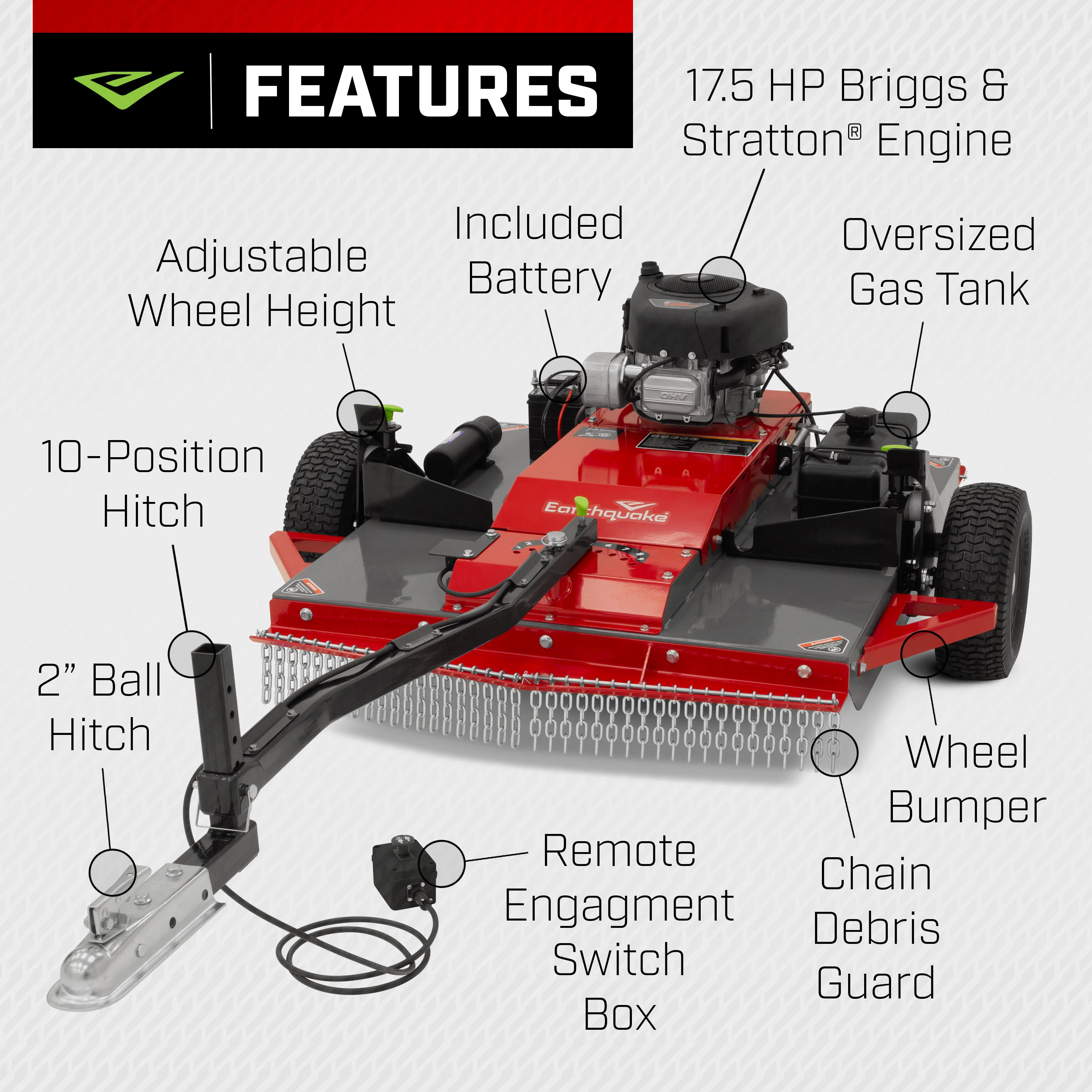 Acreage™ RE Tow-Behind Rough Cut Mower (44751) - Image 4