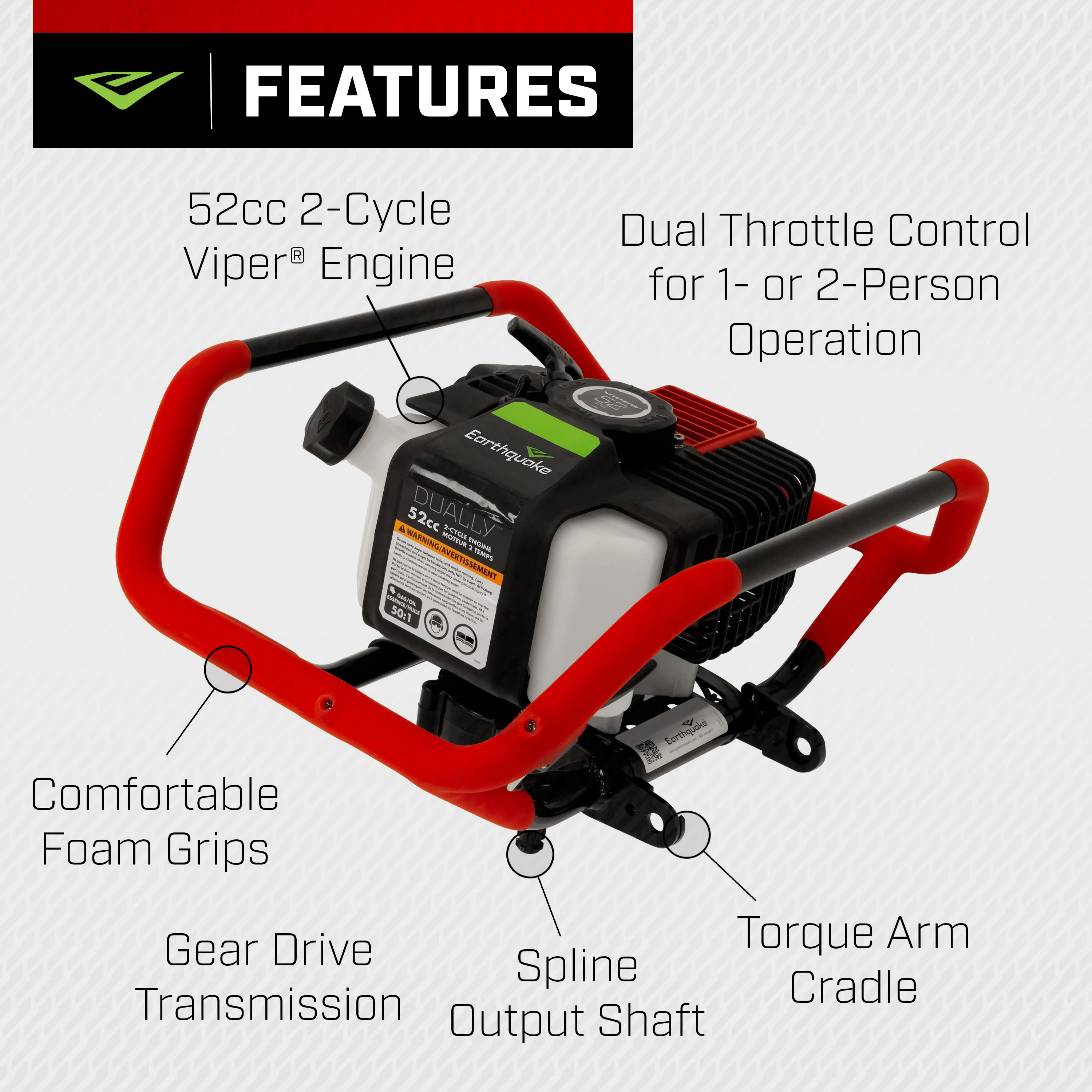 Dually™ 52cc Spline Powerhead (43101) - Image 4