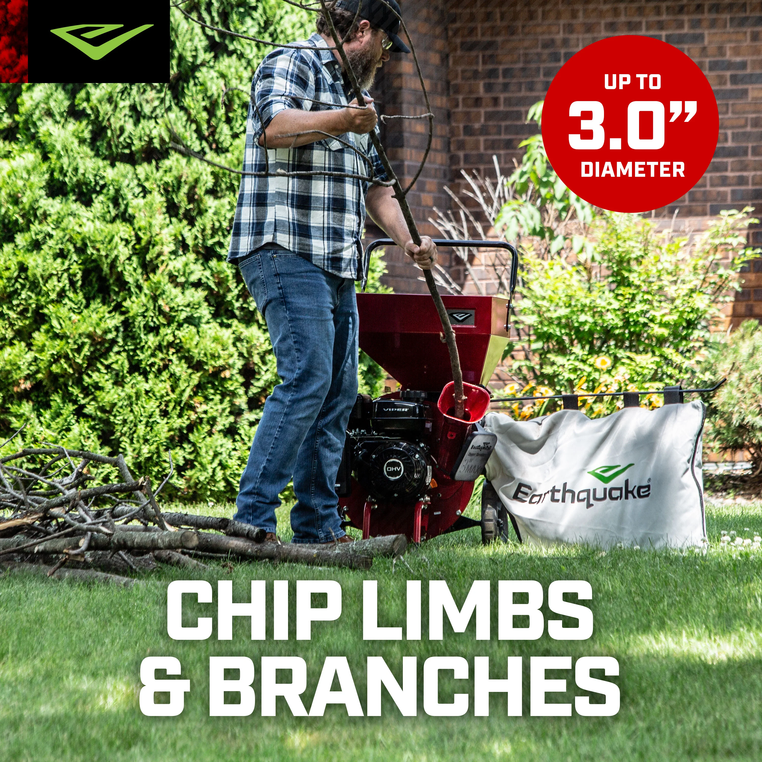 K32™ 212cc Chipper Shredder (33968) - Image 6