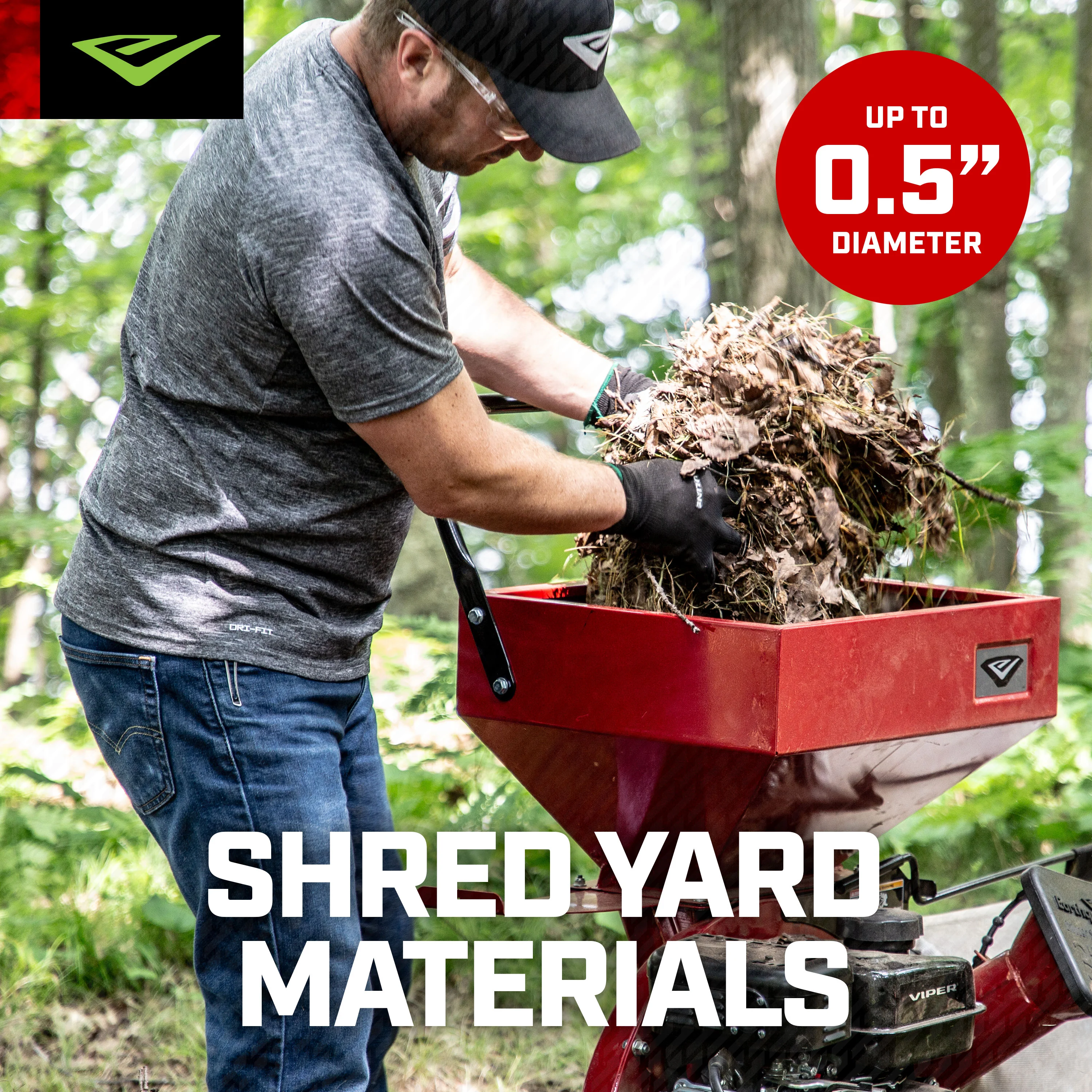 K32™ 212cc Chipper Shredder (33968) - Image 7