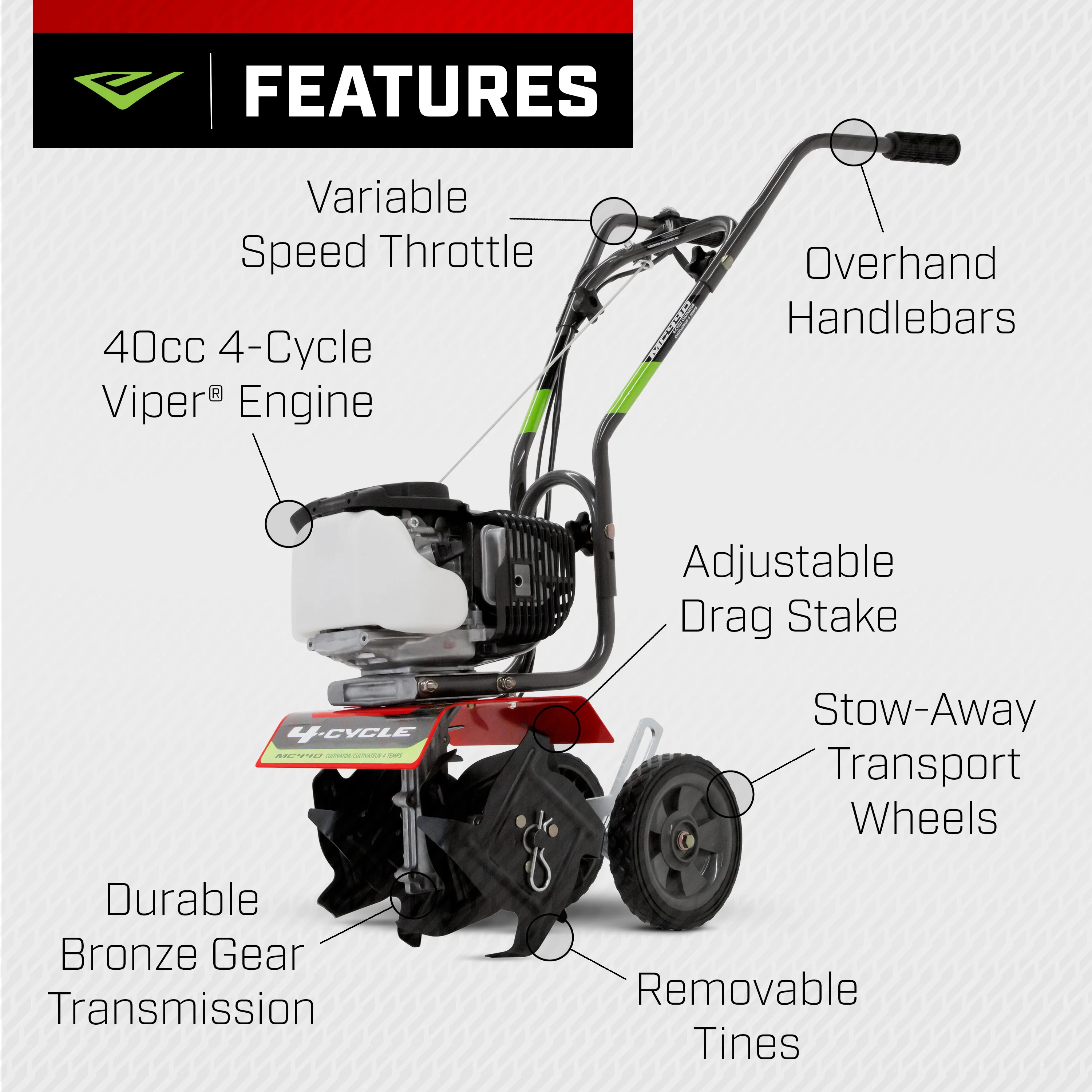 MC440™ Cultivator (12802) - Image 4