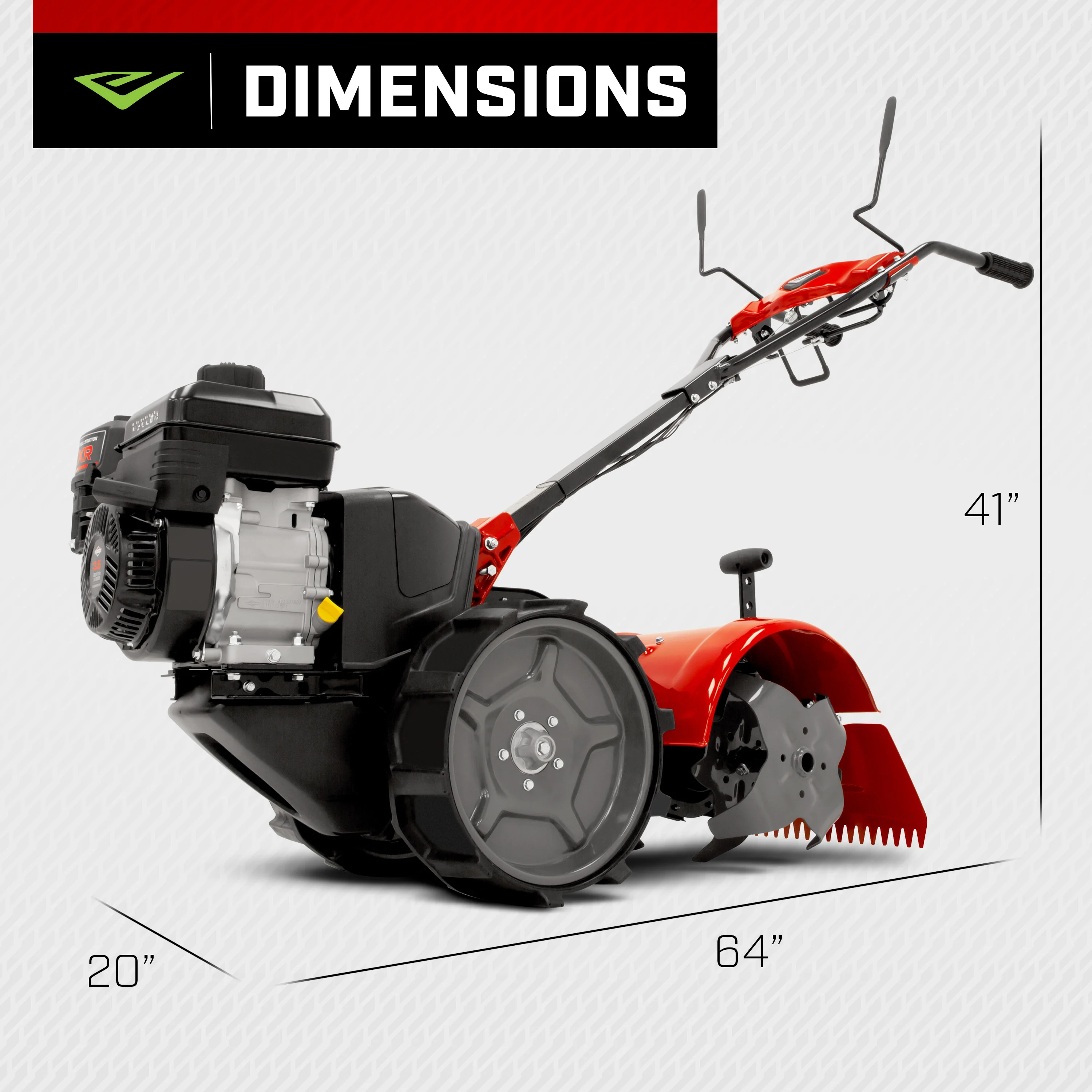 Pioneer® 127cc Rear Tine Tiller (52283) - Image 5