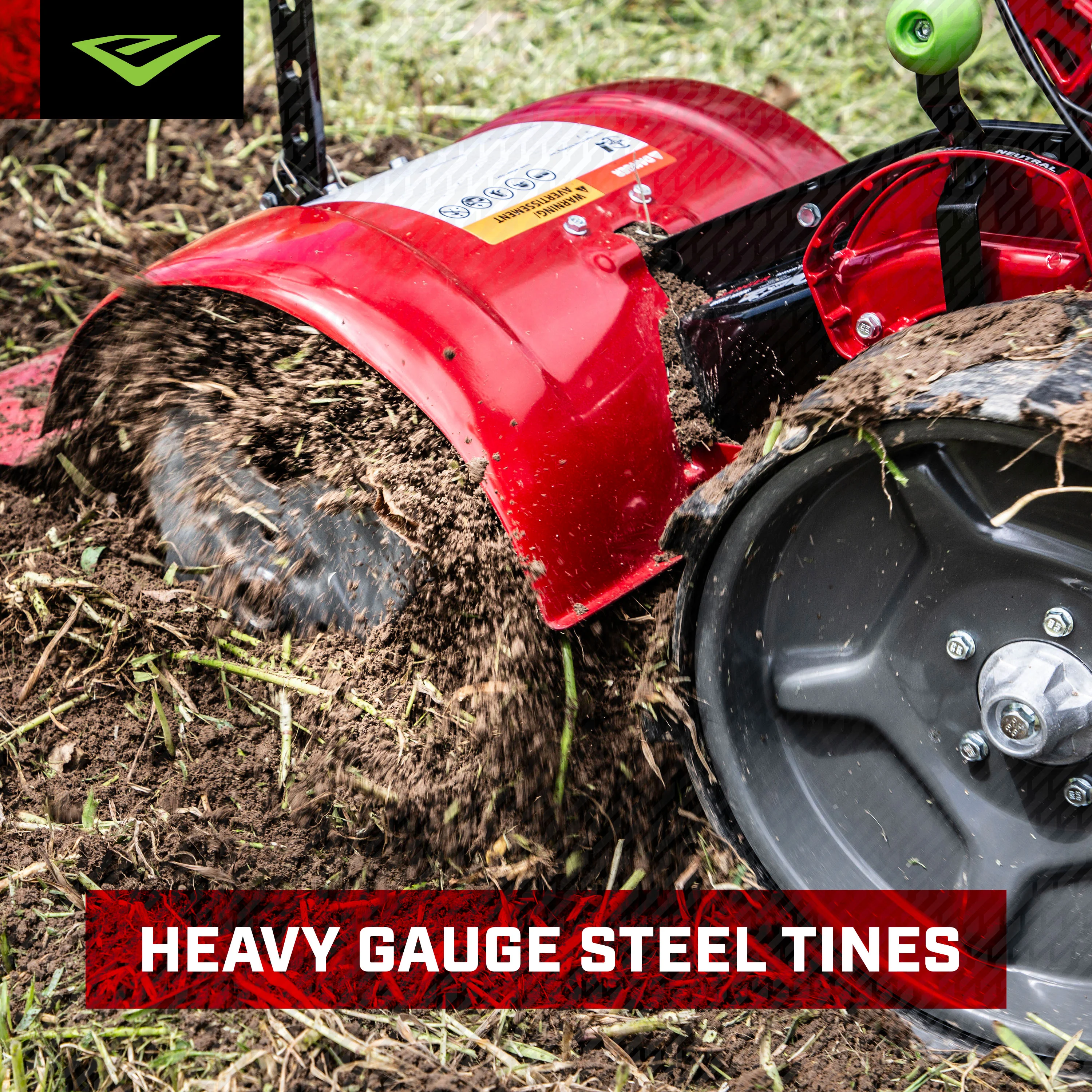 Pioneer® 127cc Rear Tine Tiller (52283) - Image 8