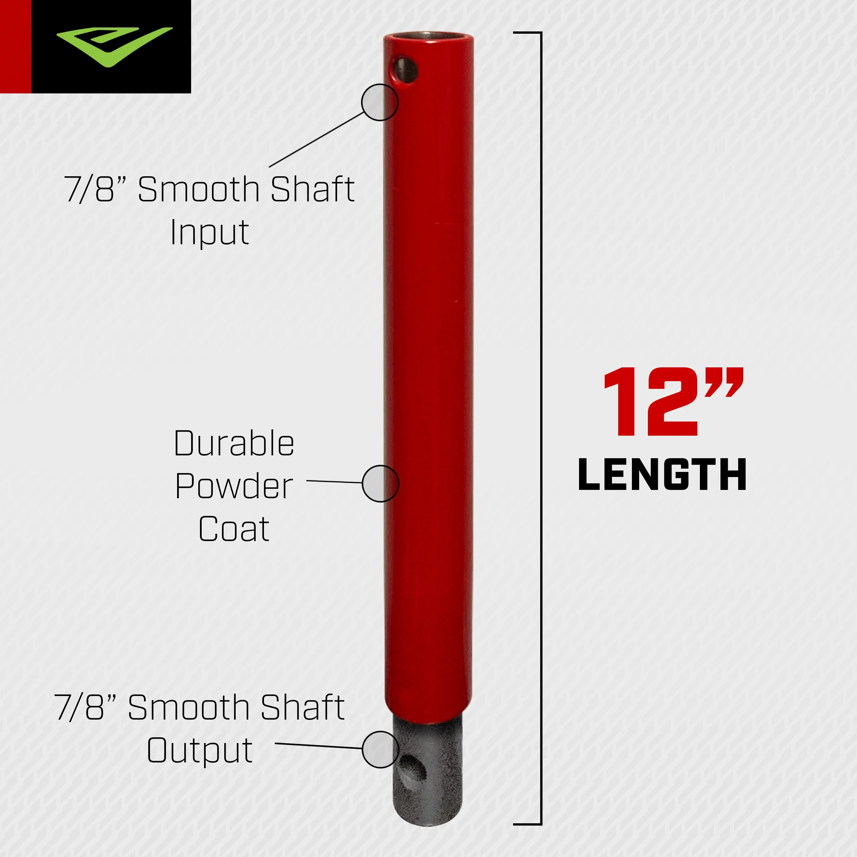 12" Auger Extension Smooth (EXT12) - Image 3