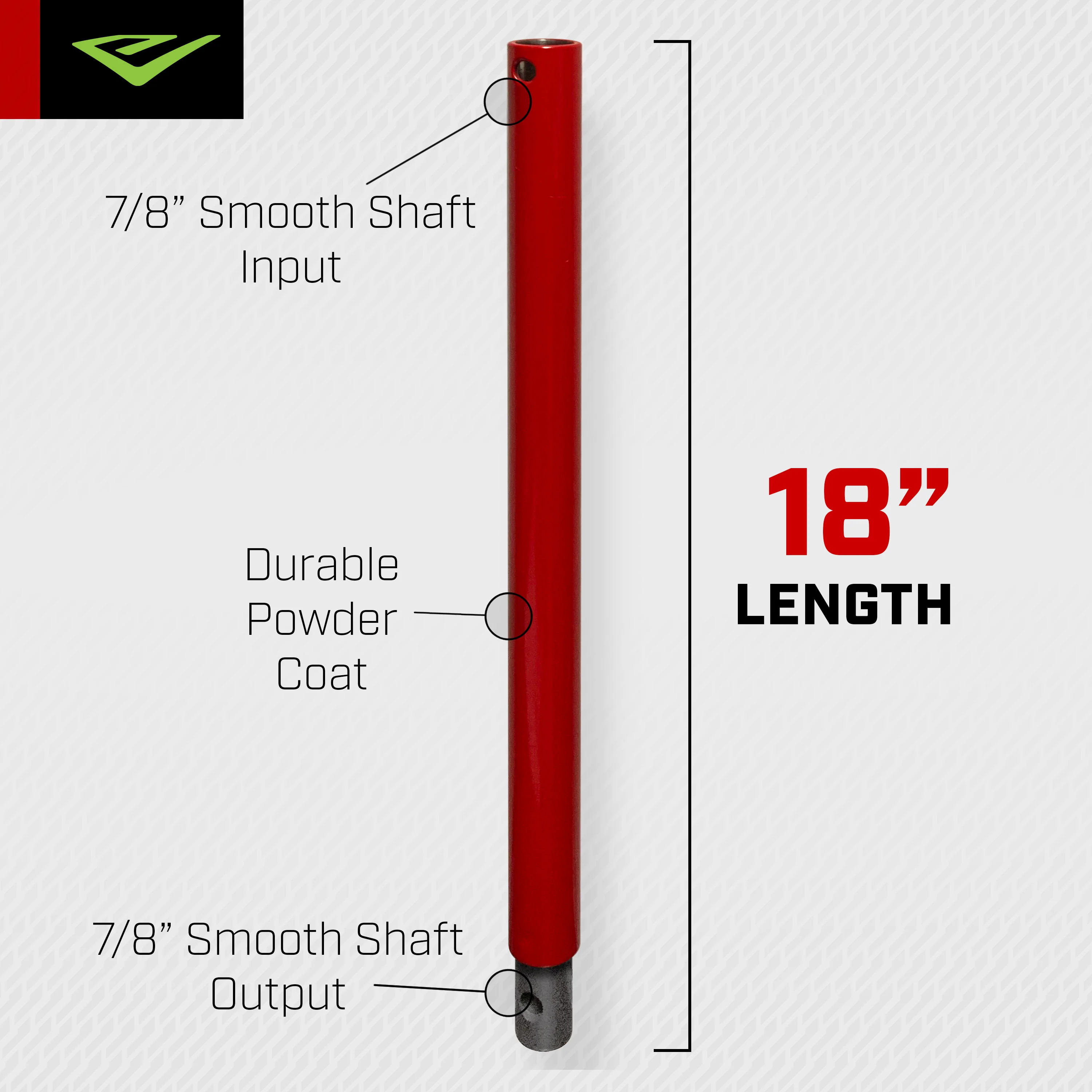 18" Auger Extension Smooth (EXT18) - Image 3