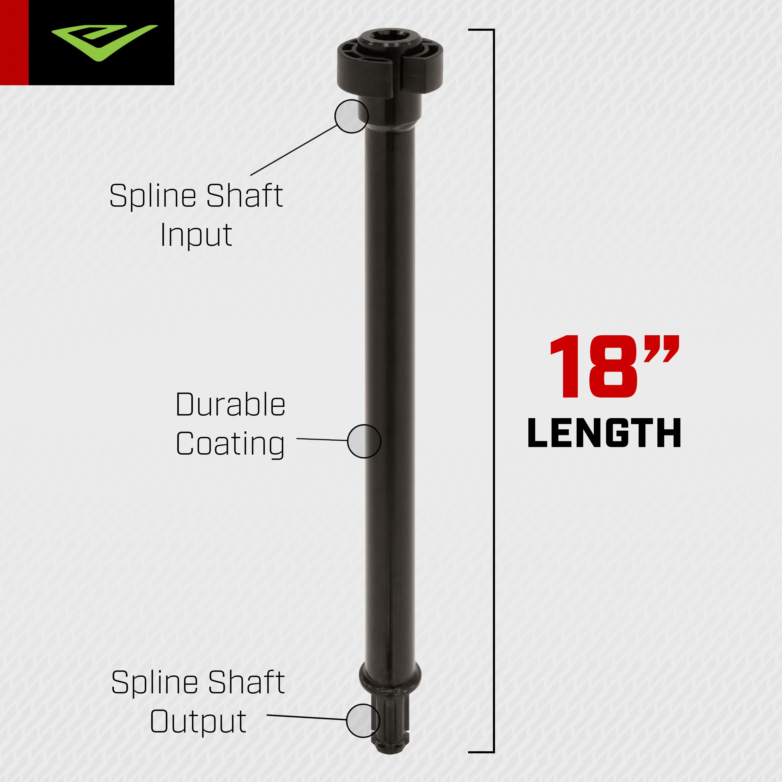 18" Auger Extension Spline (44203) - Image 4