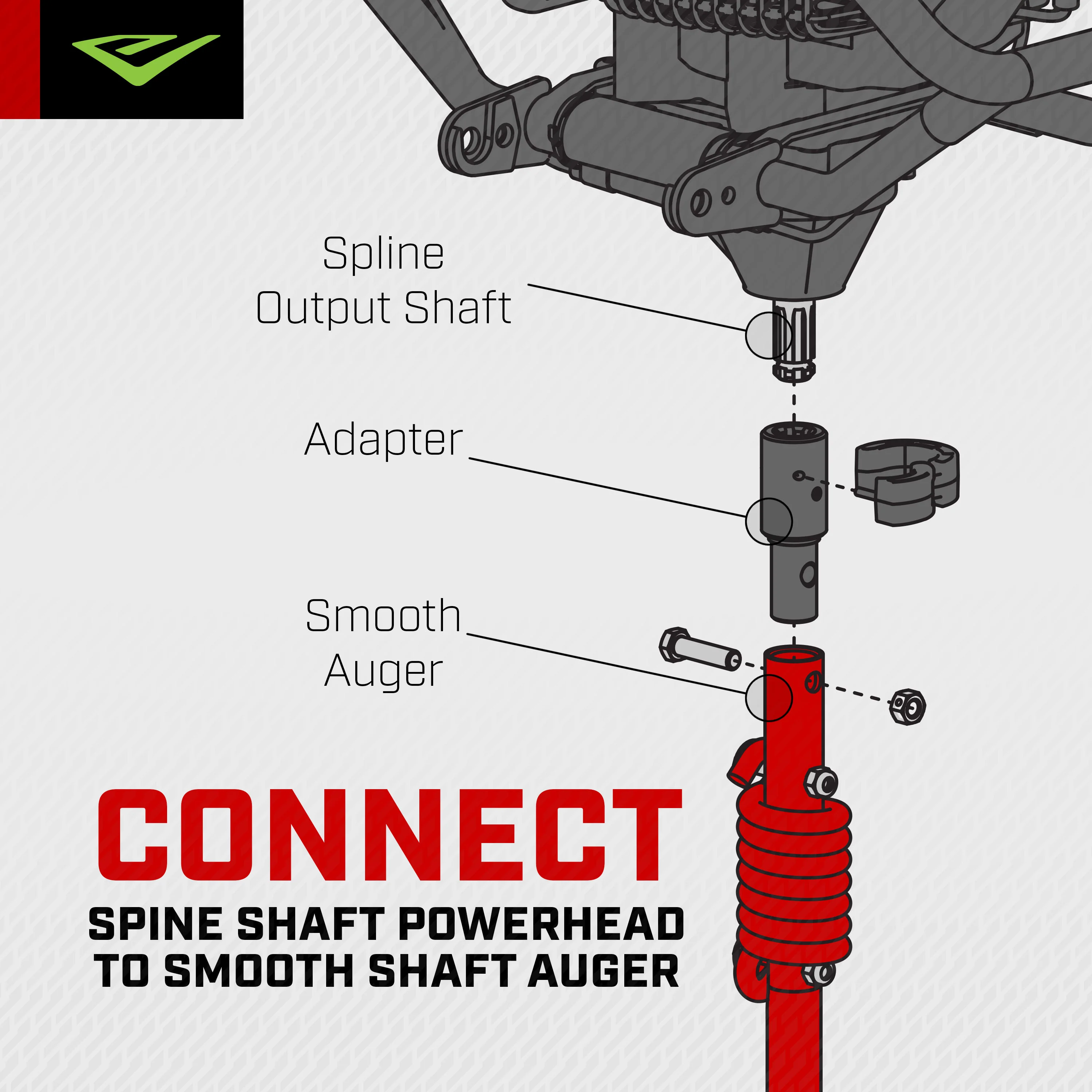 Spline to Smooth Auger Adapter (43410) - Image 4