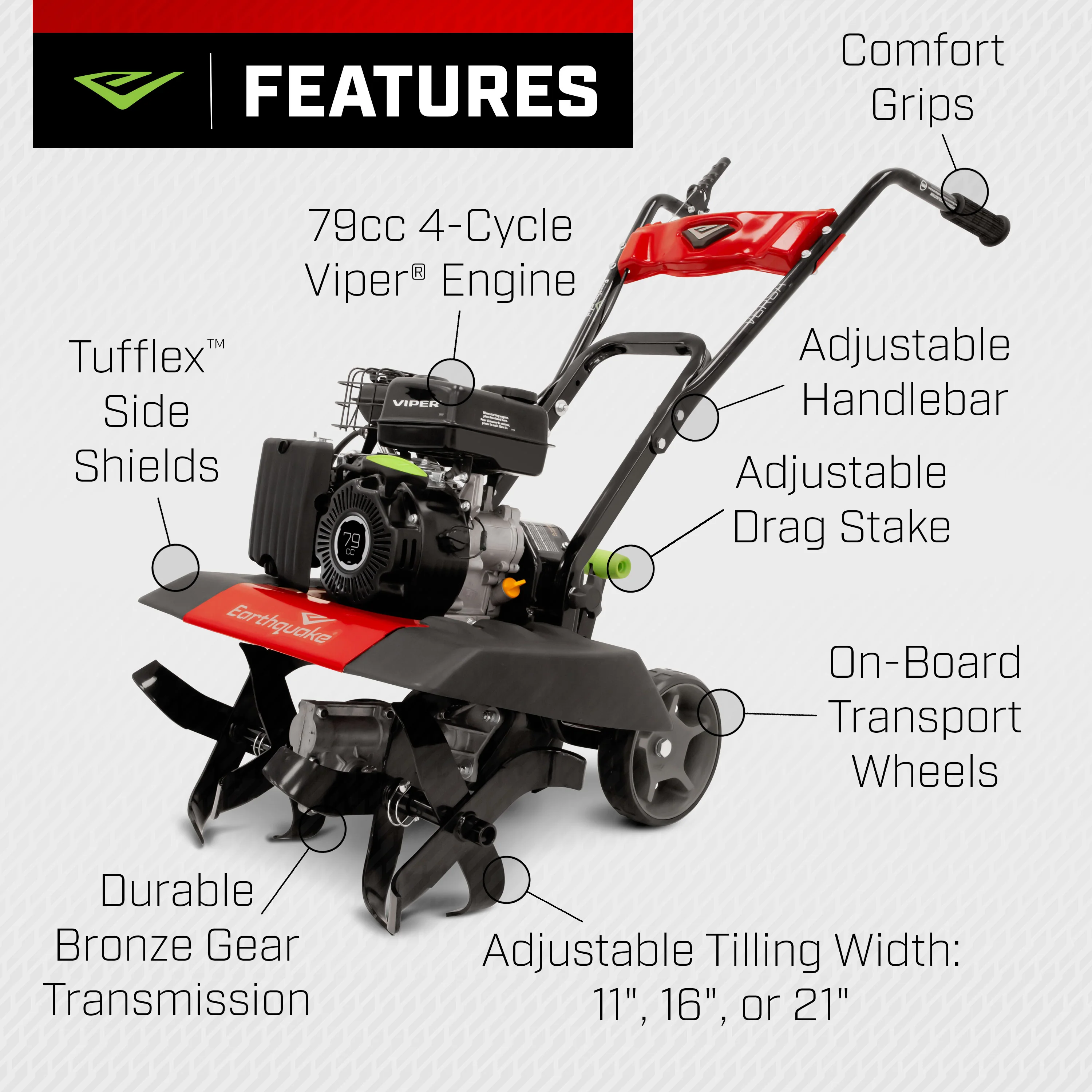 Versa™ 79cc Front Tine Tiller (24734) - Image 4