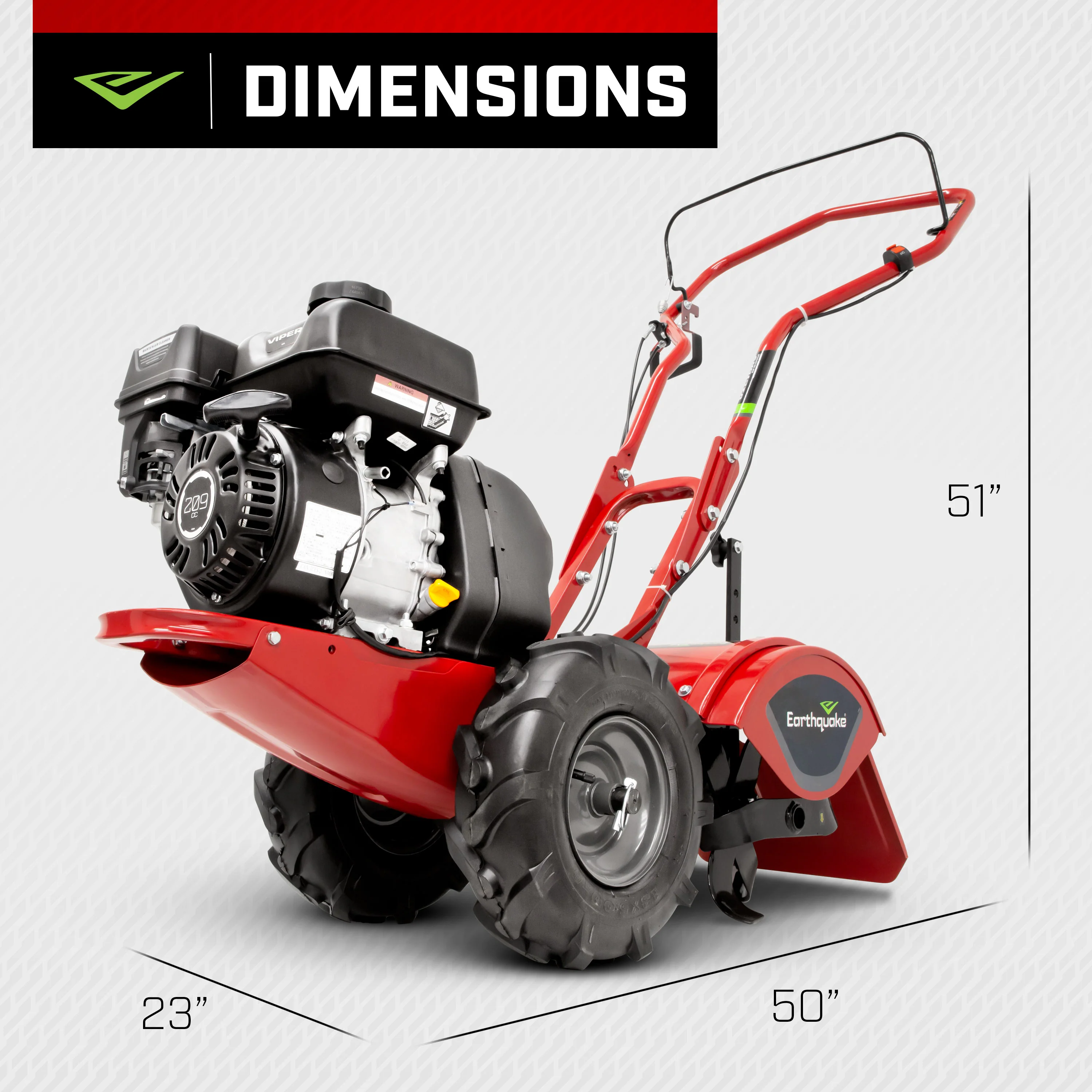 Victory™ 209cc Rear Tine Tiller (39381) - Image 5