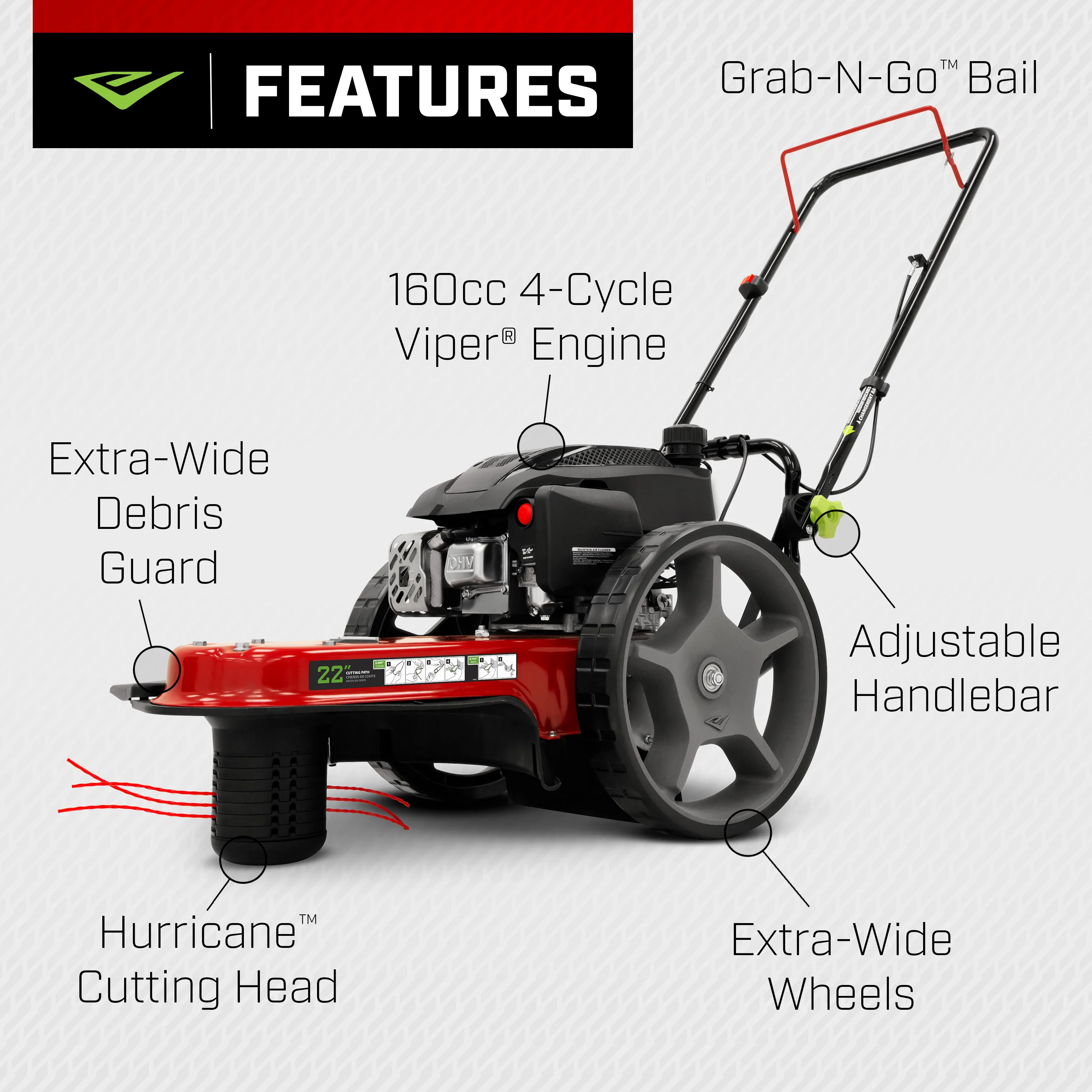 Walk-Behind String Mower (47325) - Image 4